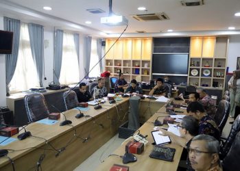 Rapat Perdana, Pansus Raperda Pembudayaan Ideologi Pancasila dan Wawasan Kebangsaan di mulai
