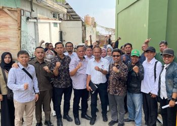 Komisi C DPRD Kota Bandung Lakukan Peninjauan Langsung Pembangunan Rumah Deret Tamansari