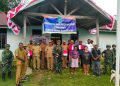 Komsos Satgas Habema Disambut Gembira Aparat Distrik Aifat Selatan