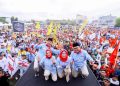 Asriludin-Lom Lom Pukau Kampanye Akbar di Bandar Klippa, Massa Membludak