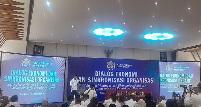 Dedi Mulyadi Hadiri Dialog Ekonomi dan Sinkronisasi Organisasi Kadin Jawa Barat 2024