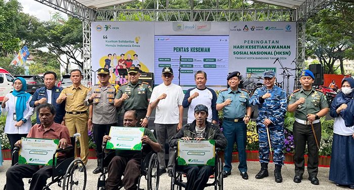 DPRD Kota Bandung, Elton Agus Marjan Puji Pelayanan dari Pegiat Sosial Kota Bandung di HKSN 2024