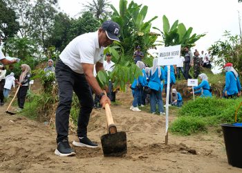 Rayakan Setahun Transformasi, Regional 1 PTPN 1 Antisipasi Abrasi Sungai Blumai