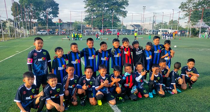 Turnamen Sepak Bola Usia Muda KU14 dan KU15 yang digelar di Zona Soccer Pasir Impun Telah elesai