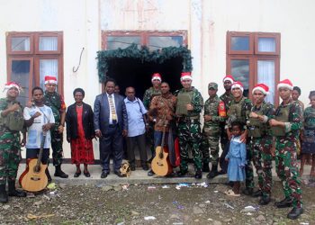 Warga Mbilusiga Sambut Hangat Komsos Habema