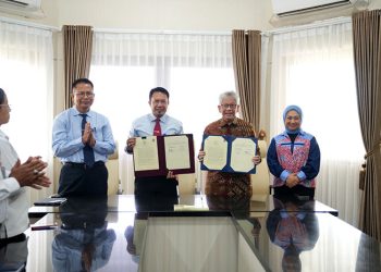 bank bjb bersama Universitas Udayana menandatangani Nota Kesepakatan  Jasa Layanan Perbankan