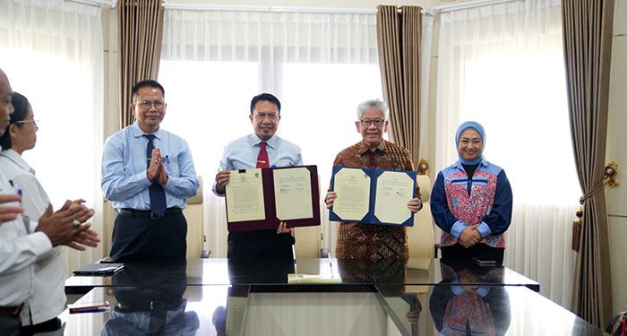 bank bjb bersama Universitas Udayana menandatangani Nota Kesepakatan  Jasa Layanan Perbankan
