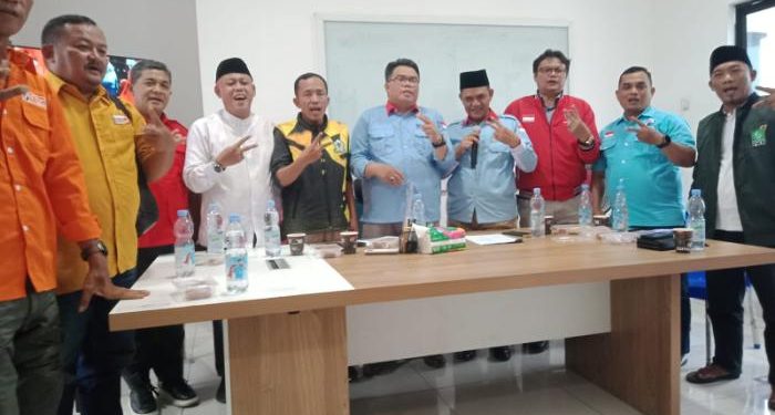 Tim Pemenangan Asri Ludin-Lom Lom Deklarasi Kemenangan, Partai Pendukung akan Lakukan Pengawasan Ketat di PSS dan PSL