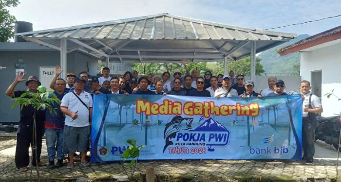 Pokja PWI Kota Bandung Gelar Media Gathering lomba Mancing Mania