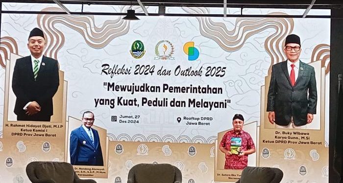 Outlook 2025 DPRD Jabar, ini Kata H. Rahmat dan H. Buky