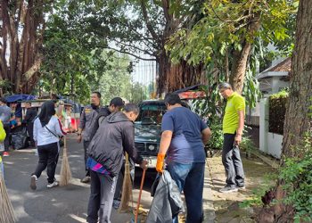 Jumat Bersih Kecamatan Sumur Bandung, Wujudkan Lingkungan Bersih dan Nyaman