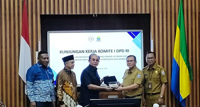 Penyelesaian Non-ASN Jadi Fokus Kunjungan Kerja DPD RI ke Pemkot Bandung