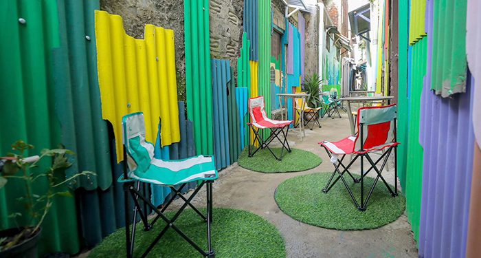 Kreativitas Warga RW 02 Gempol Sari Ubah Brandgang Jadi Ruang Edukasi dan Estetik