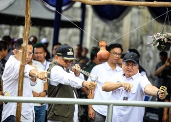 Kolam Retensi Pasar Gedebage Diresmikan