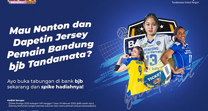 Dapat Tiket VIP dan Jersey Eksklusif Proliga 2025 dengan Nabung di bank bjb