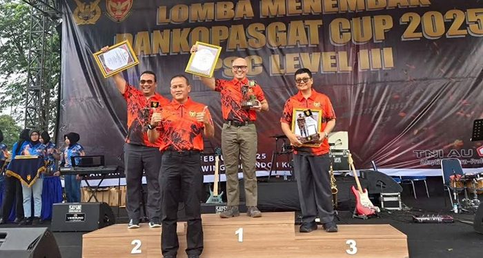 Aktif di Dunia Olah Raga, Edwin Senjaya Sabet Juara 1 Dalam Lomba Menembak Dankopasgat Cup 2025