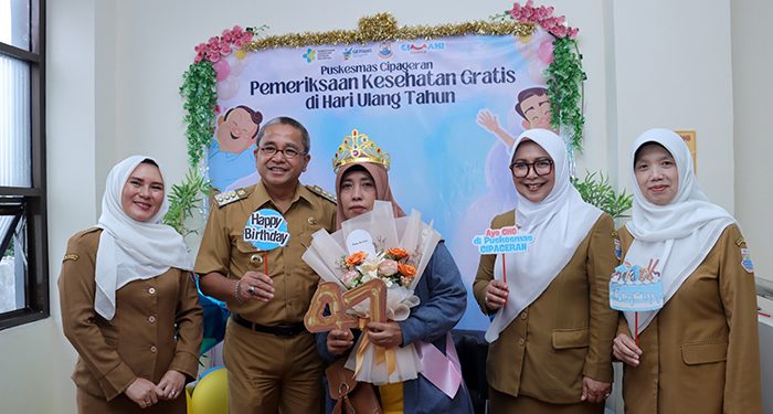 Pj Wali Kota Cimahi Benny Bachtiar, Tinjau Pelaksanaan Pemeriksaan Kesehatan Gratis