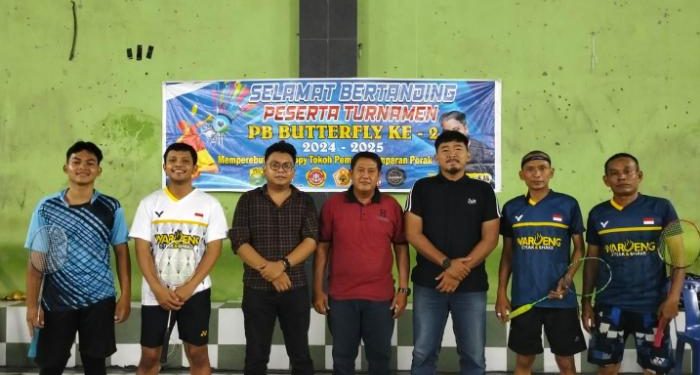 Turnamen Badminton Butterfly CUP II Sukses Digelar di Desa Klambir Lima Kebun