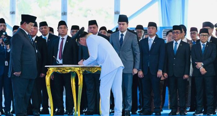 Lantik 961 Kepala Daerah, Presiden Prabowo: Tunjukkan Kekuatan Demokrasi Indonesia