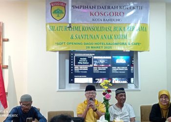 Gelar Santunan Anak Yatim, Ketua Kosgoro Kota Bandung: Sinergi Pemimpin dan Organisasi Jadi Harapan Baru Kemajuan Indonesia
