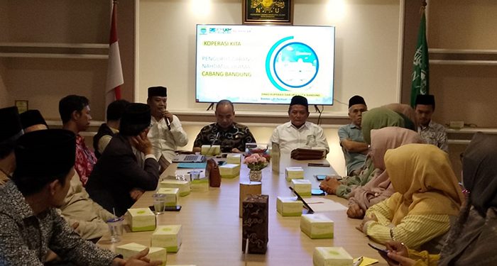 PCNU Kota Bandung Bersinergi dengan Dinas Koperasi dan UKM Bentuk Koperasi