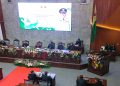 Dihadapan Ratusan Undangan, Ketua DPRD Hj. Renie Rahayu Fauzi buka Rapat Paripurna Hari Jadi ke 384 Kab. Bandung