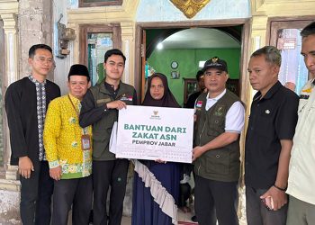 BAZNAS Jabar, BAZNAS Kabupaten Garut Bersama bjb Berikan Santunan bagi Keluarga Korban Ledakan di Garut