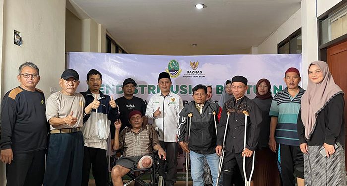 Wujud Nyata Kepedulian dalam Program “Abdi Nagri Nganjang Ka Warga”, BAZNAS Jabar Salurkan Bantuan Kaki Palsu untuk 27 Penyandang Disabilitas