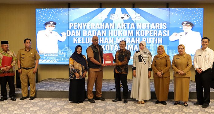 Koperasi Merah Putih di Kota Cimahi Resmi Berbadan Hukum