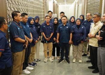 Perkuat Layanan Haji 2025, PosIND Lepas Tim Kargo Haji Pos Indonesia ke Tanah Suci