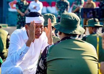 Gubernur Jabar Kunjungi Para Siswa yang Ikuti Pendidikan Karakter Gapura Panca Waluya di Dodik Bela Negara Rindam III Siliwangi Lembang