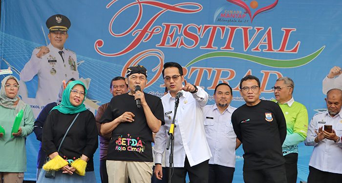 Keseruan Lomba Olahraga ASN di HUT Kota Cimahi ke 24