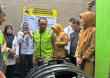 Pemkot Cimahi Resmi Memulai Pembangunan Tangki Septik Individu di Kelurahan Cibeureum, Kecamatan Cimahi Selatan