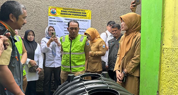 Pemkot Cimahi Resmi Memulai Pembangunan Tangki Septik Individu di Kelurahan Cibeureum, Kecamatan Cimahi Selatan