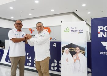 PosIND dan Bank Muamalat Luncurkan Layanan Tabungan Haji di Kantor Pos