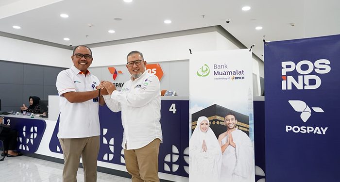 PosIND dan Bank Muamalat Luncurkan Layanan Tabungan Haji di Kantor Pos