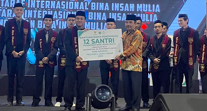 BAZNAS Jabar Salurkan Beasiswa Pendidikan ke Tunisia untuk Santri Bina Insan Mulia Cirebon