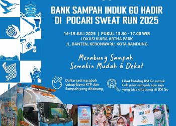 BSI Go Hadir di Pocari Sweat Run 2025