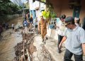 Wakil Walikota, Erwin Langsung Gerak Cepat Tangani Longsor di Cicaheum