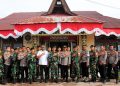 TNI-POLRI Bersinergi, Dansatgas Pamtas RI-MLY Yonkav 3/AC Beri Surprise dalam Rangka HUT BHAYANGKARA ke-79