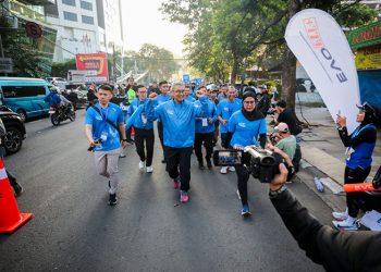 Tempat Shalat Half Marathon Pocari Sweat Run 2025 Panitia Siapkan 9 Titik, ini Rutenya
