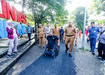 Trotoar Seputar Taman Lalu Lintas Jadi Laboratorium Ruang Publik, Lebih Ramah Disabilitas