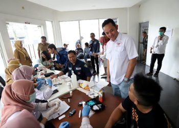 DPRD Komisi IV, dr. Agung Hadiri dan Dukung Langsung Gebyar Pemeriksaan Kesehatan di Kota Bandung