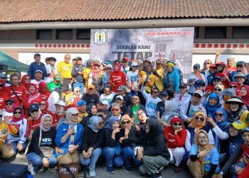 SMANSA ’82 Gelar Aksi “Sekolah Kami Tetap di Sini”