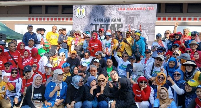 SMANSA ’82 Gelar Aksi “Sekolah Kami Tetap di Sini”