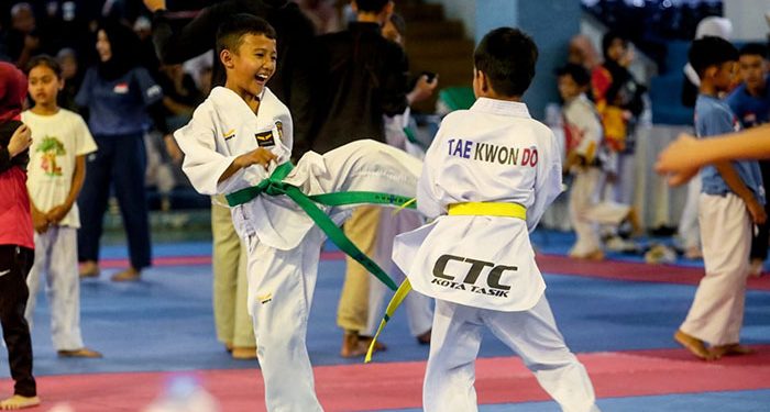 2.550 Peserta Ramaikan Bandung Taekwondo Open 2025