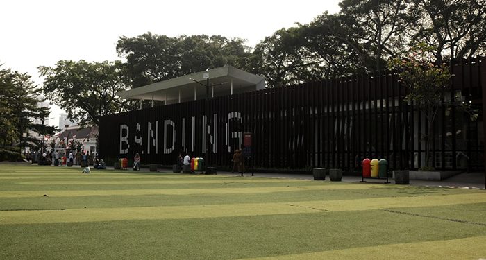 Alun-alun Bandung Ditutup Total Empat Bulan