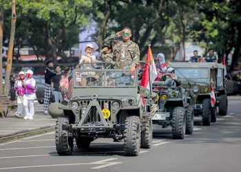 Parade Juang BLA Warnai Harvetnas ke-76