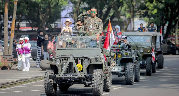 Parade Juang BLA Warnai Harvetnas ke-76