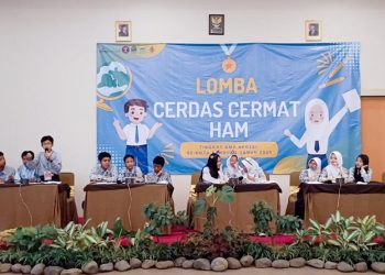 SMPN 53 Bandung Raih juara Lomba Cerdas Cermat HAM Tingkat SMP Negeri Se-Kota Bandung Tahun 2025
